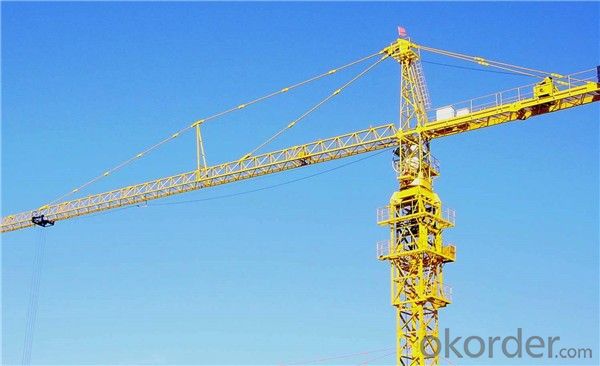 Tower Cranes Model Self Raising Electric in high capacity QTZ40