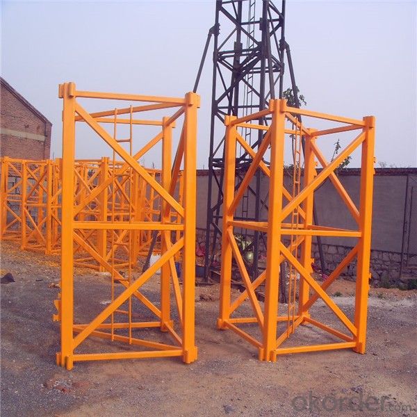 Tower Cranes Self Climbing with High Efficiency QTZ160