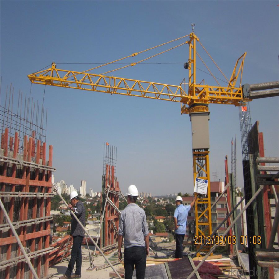 Tower Cranes self-ascending hammerhead QTZ160(6516)