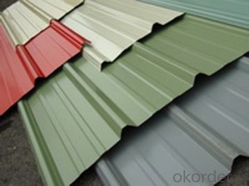 Colored Corrugate GI Coated Roofing Sheet
