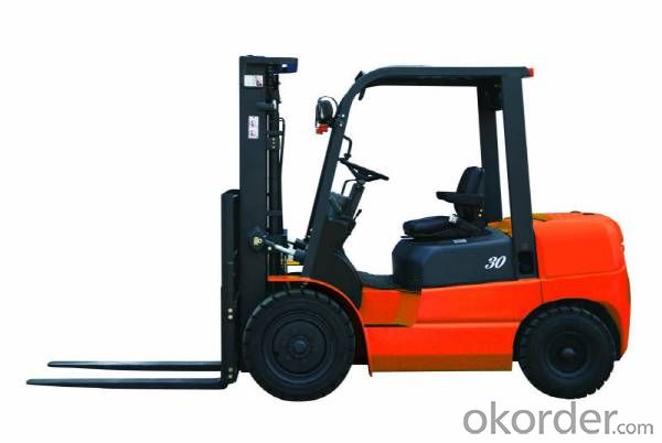 Forklift Truck  890 3000mm Lift Height With CE ISO