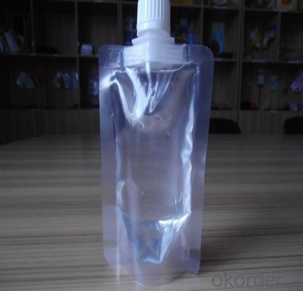 Stand Up Spout Pouch for Detergent Packing