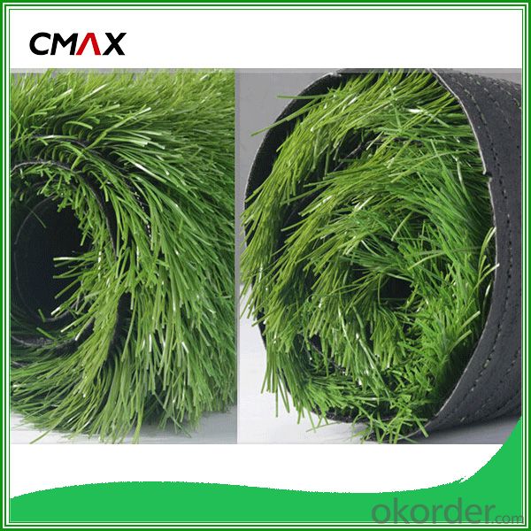 Plastic Grass Mat Green Footballs Synthetic Turf Grass Mat