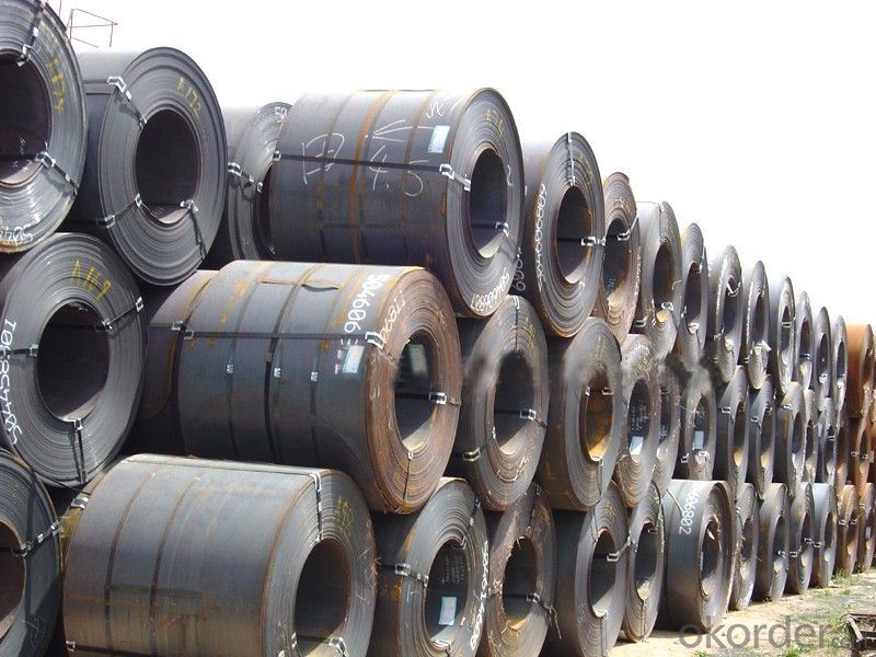 Hot rolled steel coil  SS400/A36/Q235  pickled and oiled steel coil