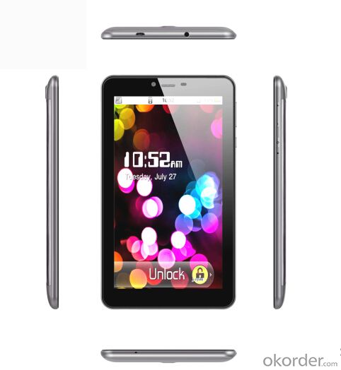 Sophia 3G Tablet PC Quad Core RAM 512M+ ROM 4GB and 0.3+2.0MP Camera