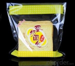 BOPP Printed Self-adhesive bag for Bread Packing