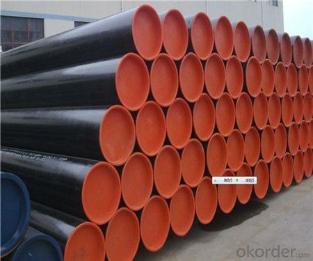 Steel Pipe Painted  Black High Quality with API  5L