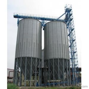 Turn-Key Project for 5000 ton Barley Steel Silo, Wheat, Corn Storage Steel Silo