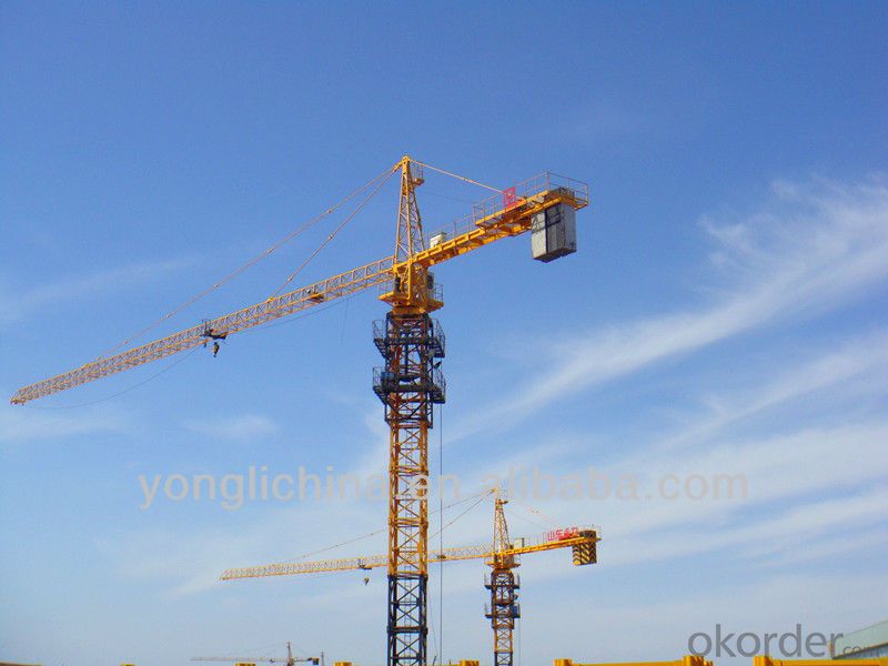 Tower Crane in India Yongli  for Buiding TC6010