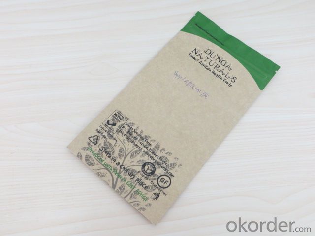 Printed Kraft Paper Laminated with Film Bag for Packing