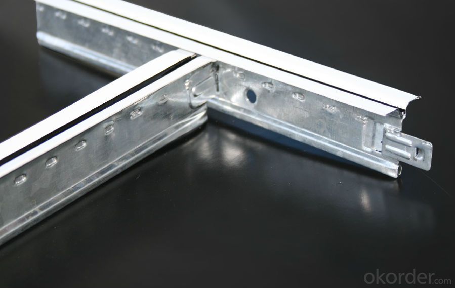 Ceiling T Grid Bar for Mineral Fiber Ceiling Ceiling T Grid Bar for Mineral Fiber Ceiling