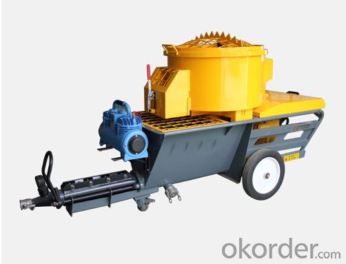 Small Mortar Plastering Machine with High Performance
