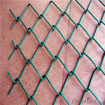 Chain Link Fence Galvanized Wire Mesh PVC High Quality Low Carbon Steel Wire