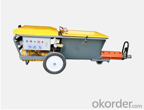 Small Valume Mortar Plastering Machine for Sale
