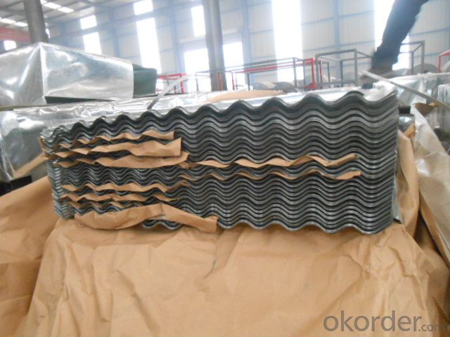 Corrugated Hot-Dipped Galvanized Steel-Sheets
