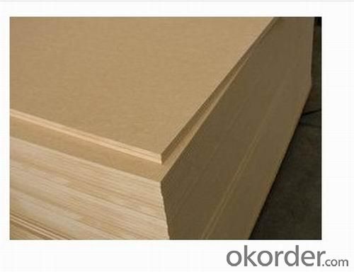 Plain Poplar Wood MDF in Light Color Poplar Medium Density Fiber Board