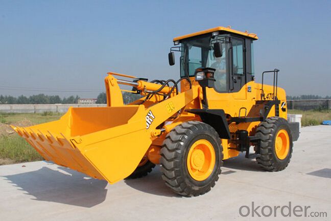 17Ton/3 Cube Meter Front Bucket Wheel Loader with Sinotruck Engine