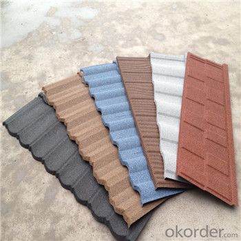 Stone Coated Metal Roofing Tile High Quality Roofing Tile Colorful New