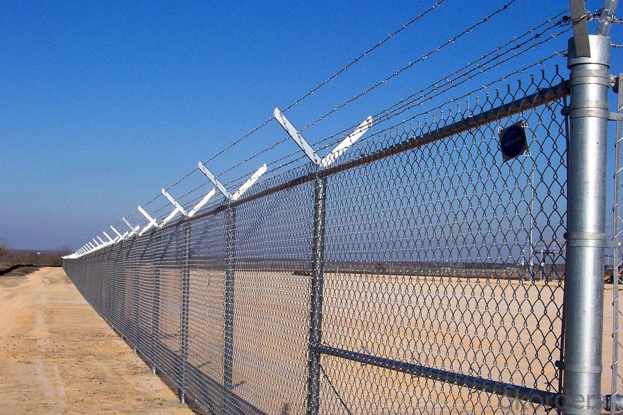 Prison High  Protection Chain Link Mesh Fence
