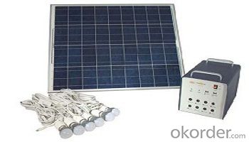 Sunpower Solar Module with LED Lighting and Mobile Phone Charger