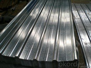 Galvanized Steel Roof in 9-waving Regular Shape