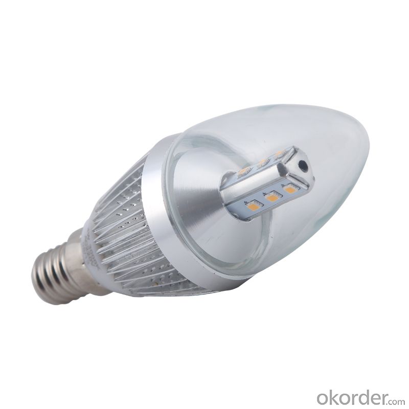 3W LED Candle Lamp,Warm & Neutral White,EPISTAR