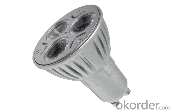 SMD E27/GU10/MR16 patented 5W led spotlight with CE ROHS UL