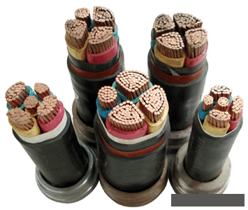 Flame-retardent XLPE Insulated Power Cables for Coal Mining of Rated Voltage 8.7/10kV factory