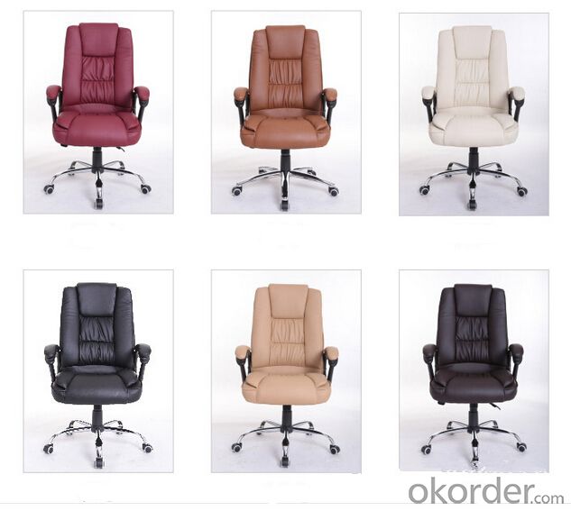 High-Back Executive Office Chair with Arms