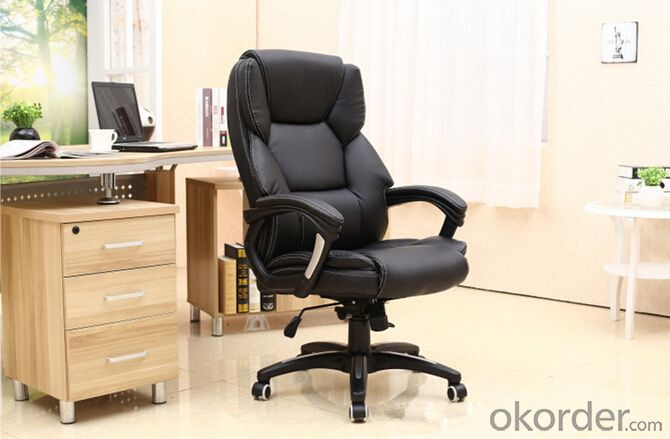 The Boss Leather Executive Chair in Black