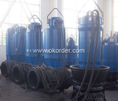 WQ Series Vertical Sewage Centrifugal Submersible Pumps