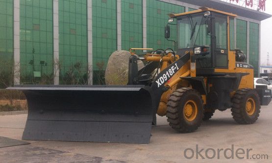 XD918F Wheel Loader with Snow Blade