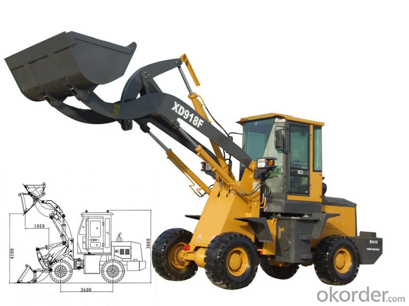 XD918F High Lift Loader for Cotton Factory
