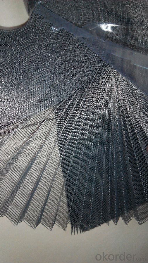 polyester pleated mesh