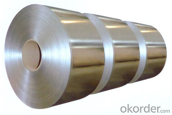 Rolled Colored Galvanized Coil in Stainless Steel