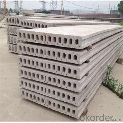 Prefab Concrete Hollow Core Roof Slabs Fabricating Facility