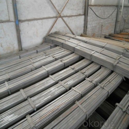 Slit Cutting Flat Bar in Material Grade Q235B Steel Flat Bars
