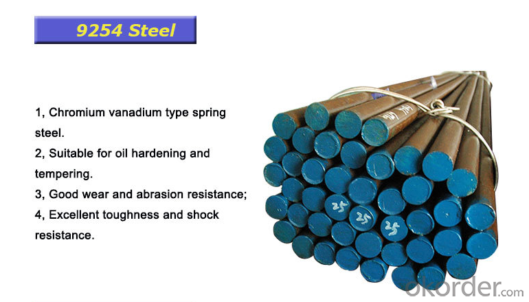 9254 Steel SAE 9254 Steel Bar Steel Round Bar