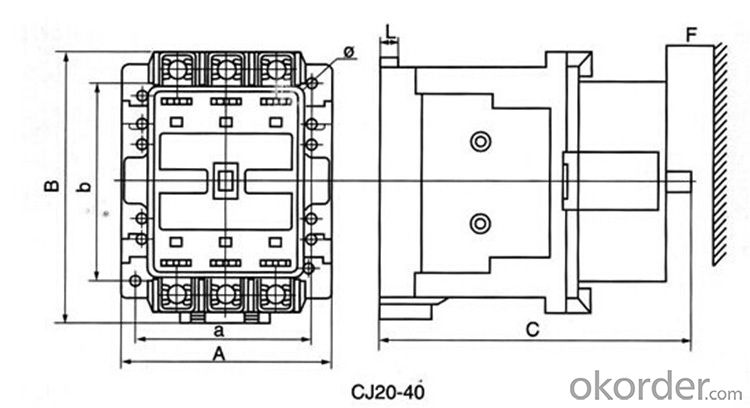 electrical contactor CJ20-400A ac contactor magnetic contactor price contactors