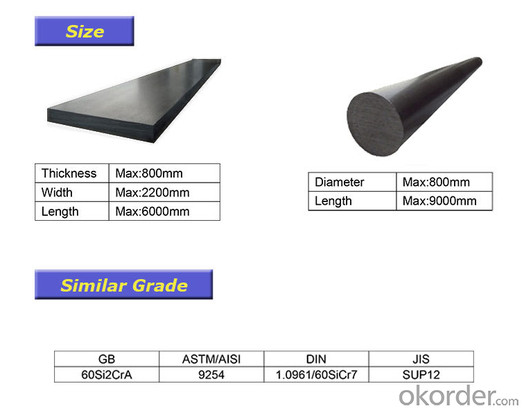 9254 Steel SAE 9254 Steel Bar Steel Round Bar