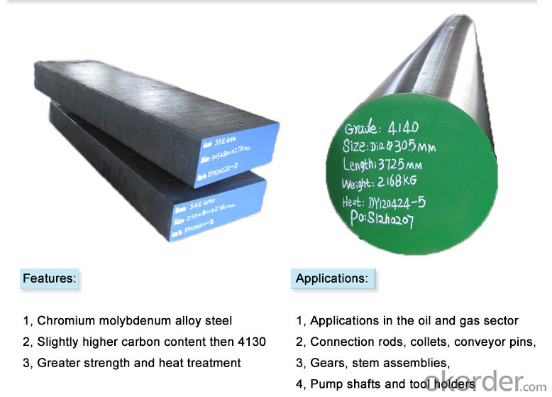 AISI 4140 Carbon Alloy Steel Round Bars