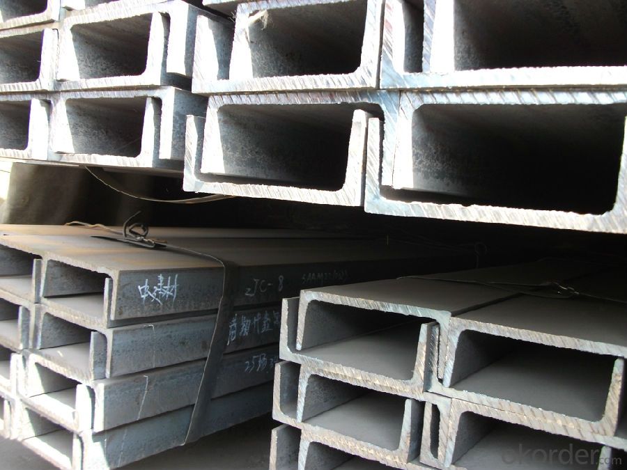 Hot Rolled U-Channel Steel with Many Standard