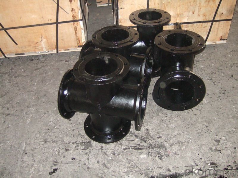 Ductile Iron Pipe Fittings All Flanged Tee EN545 Made In China DN1600