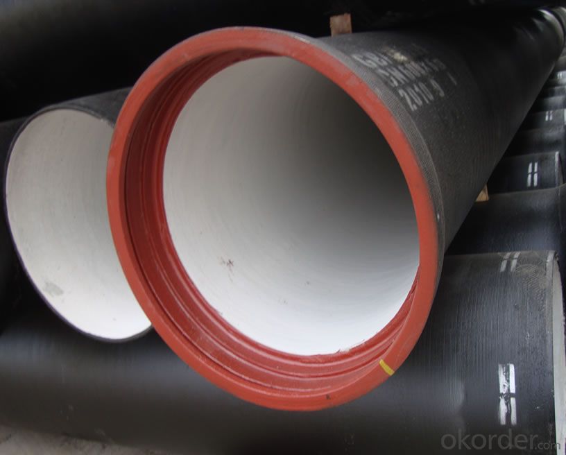 Ductile Iron Pipe ISO2531:1998  DN80-1200 K9 On Sale