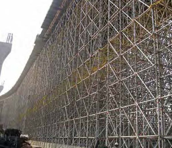 Steel-tube  Scaffolding with Painting for Construction