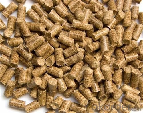 Biomass Pellet  Made by Bamboo calorific value 3900~4800 Kcal /kg