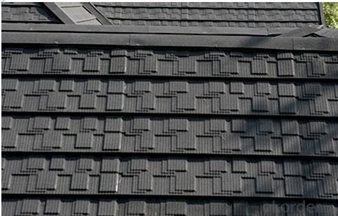Shingle Stone Chip Coated Metal Roofing Tile