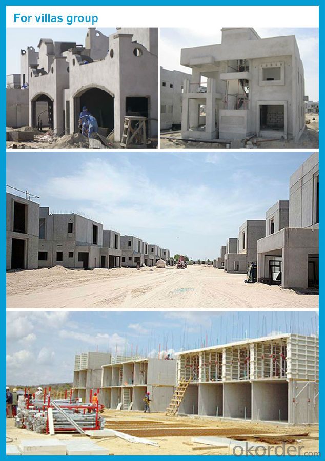 Concrete formwork for high-rise building/affordable housing/villas group