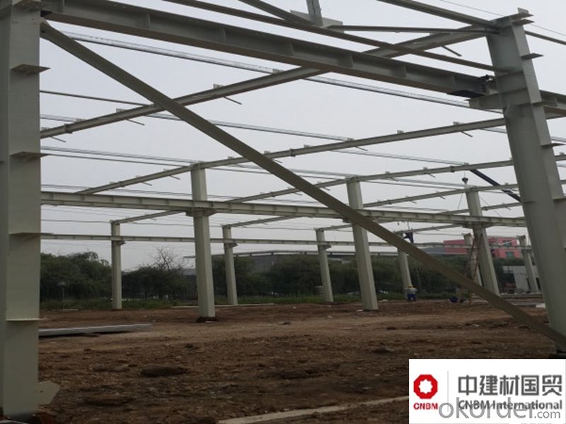 Steel Frame for Warehouse And Workshop H Steel Sectional Steel Structure for Structure