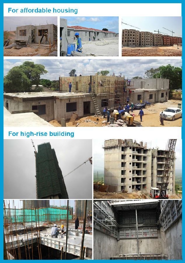 Concrete formwork for high-rise building/affordable housing/villas group